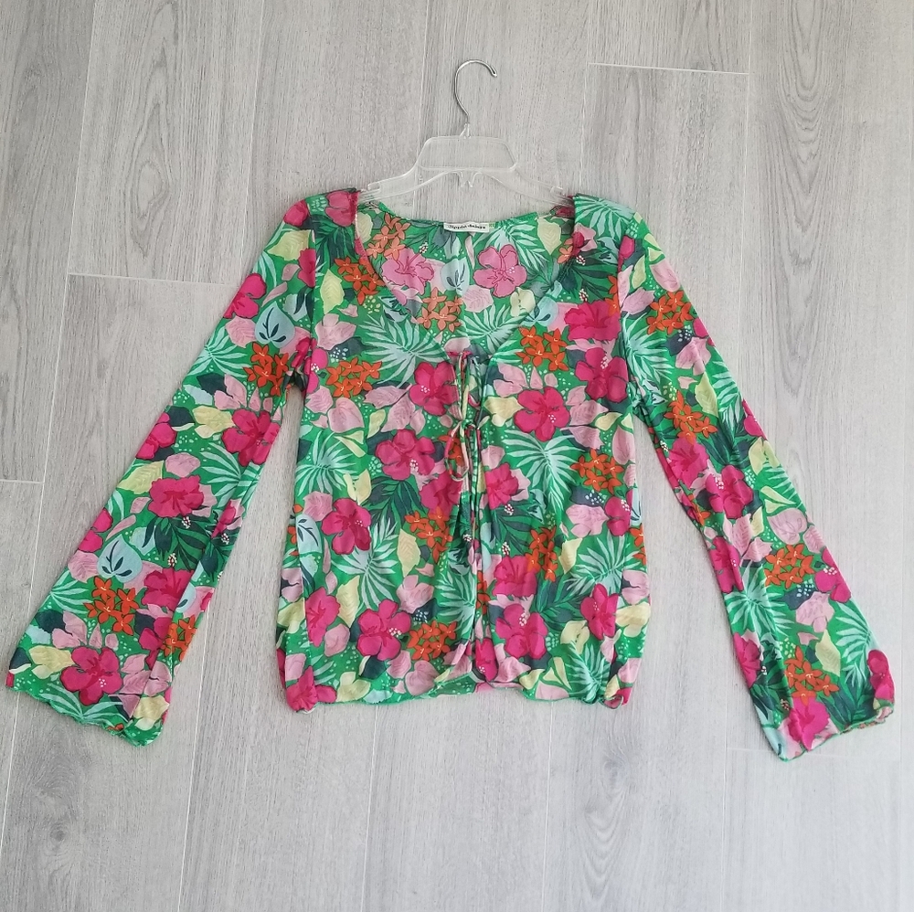 Dippin Daisys Tropical Floral Top